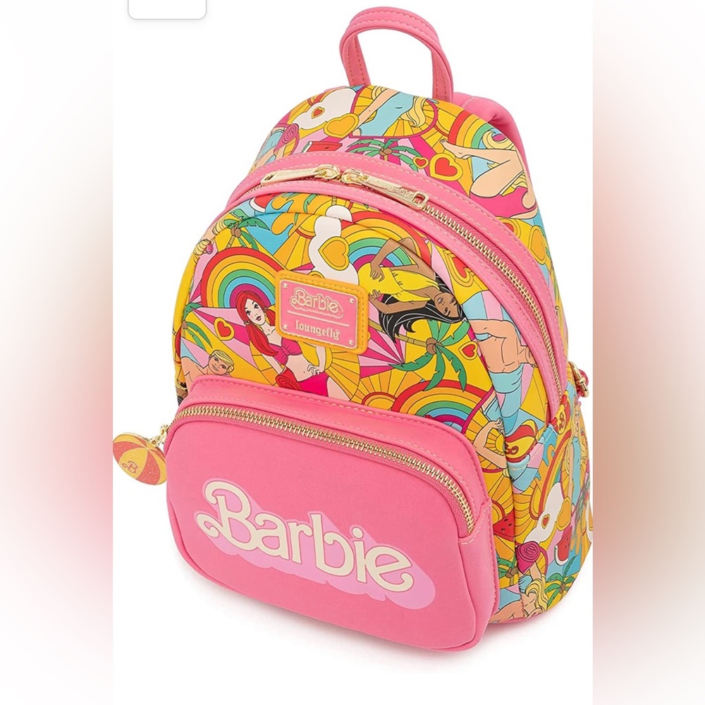 💖RARE NWT 2 Piece BARBIE Fun in the Sun Mini Backpack 🎒 & Wallet SET💖 - Picture 6 of 12